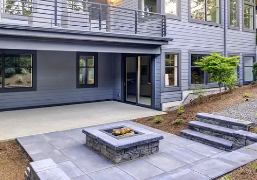 Outdoor Firepit Installation