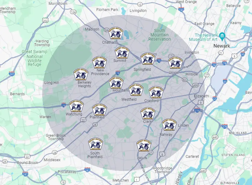Our New Jersey Service Area