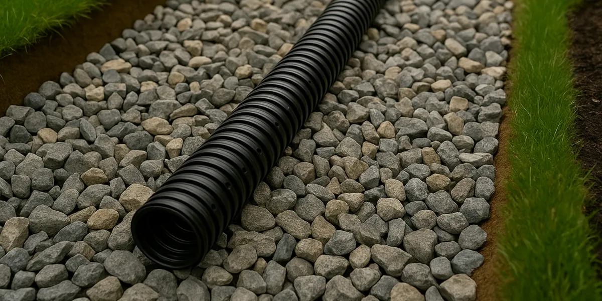 french drains or swales